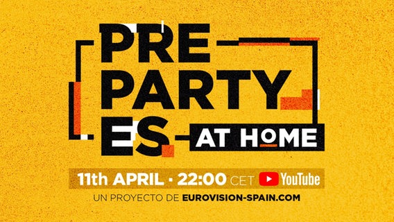 Das Logo der PreParty ES online am 11. April 2020. © Eurovision-spain Foto: Eurovision-spain
