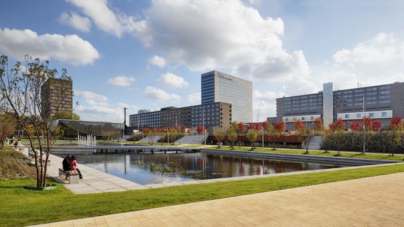 Der Campus der Erasmus-Universität in Rotterdam. Der Campus der Erasmus-Universität in Rotterdam. Foto: Rene de Wit
