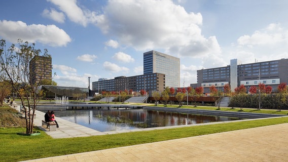 Der Campus der Erasmus-Universität in Rotterdam.  Foto: Rene de Wit