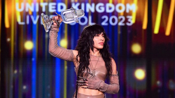 Loreen gewinnt den Eurovision Song Contest 2023. Loreen gewinnt den Eurovision Song Contest 2023. © picture alliance/Peter Kneffel Foto: Peter Kneffel