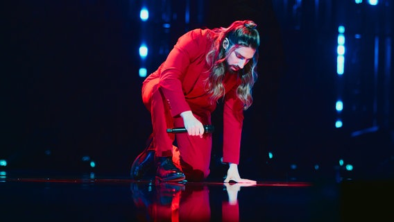 Princ auf der Bühne für Serbien in der St. Jakobshalle © Eurovision.tv/ EBU Foto: Alma Bengtsson
