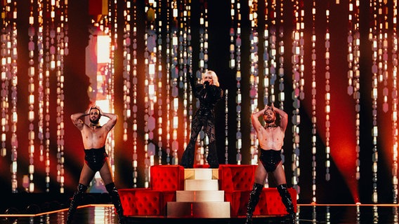 Nebulossa auf der ESC-Bühne in Malmö. © EBU Foto: Sarah Louise Bennett