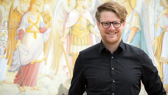 Stefan Spiegel in Kiew. © NDR Foto: Merlin Schrader