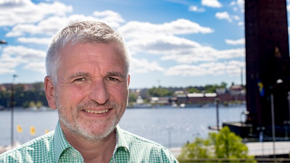 Jürgen Werwinski in Stockholm. © NDR/Rolf Klatt Foto: Rolf Klatt