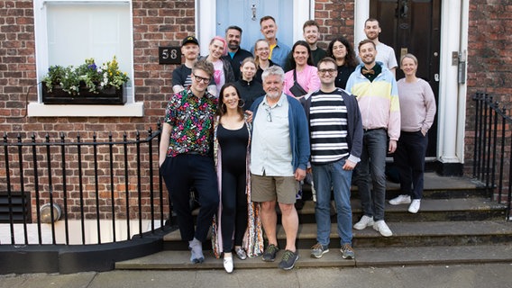 Das Team in Liverpool. © NDR Foto: Claudia Timmann