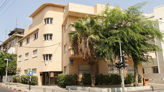 Ein Gebäude im Bauhaus-Stil in Tel Aviv.  Foto: Hanan Isachar