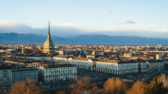 Blick auf die Stadt Turin. Blick auf die Stadt Turin. © EBU Foto: Fabio Fistarol