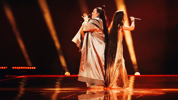 alyona alyona & Jerry Heil auf der ESC-Bühne in Malmö. © EBU Foto: Sarah Louise Bennett