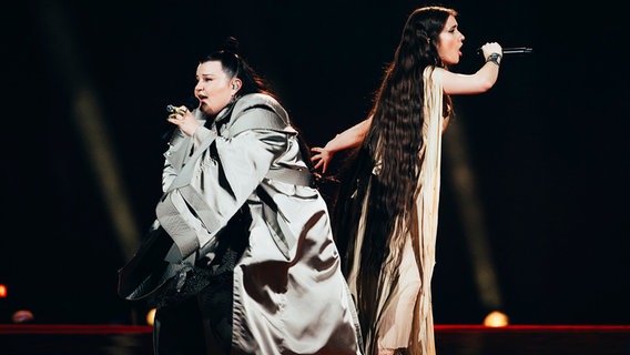 alyona alyona & Jerry Heil auf der ESC-Bühne in Malmö. © EBU Foto: Sarah Louise Bennett