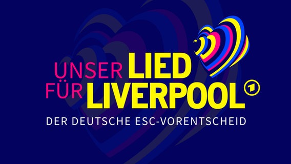 Das Logo des deutschen ESC-Vorentscheids 2023 "Unser Lied für Liverpool" © NDR 