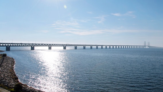 Die Öresundbrücke verbindet Kopenhagen in Dänemark und Malmö in Schweden © Silvia Man/imagebank.sweden.se Foto: Silvia Man