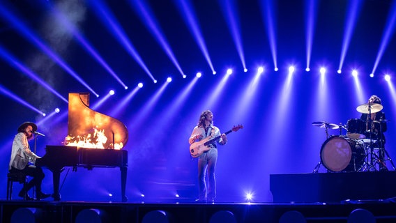 The Makemakes beim ESC in Wien. © Rolf Klatt / NDR Foto: NDR