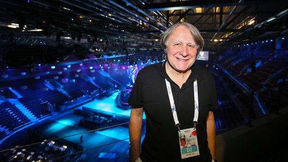 Peter Urban in der Arena in Malmö. © NDR Foto: Rolf Klatt