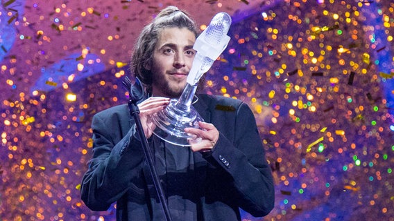 Der ESC-Gewinner Salvador Sobral © eurovision.tv Foto: Andres Putting