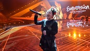 Die albanische Sängerin Rona Nishliu. © Eurovision TV Foto: Andres Putting