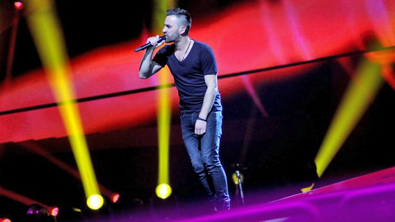 Für Unganr singen Compact Disco den Song "Sound Of Our Hearts". © Eurovision TV Foto: Elke Roels