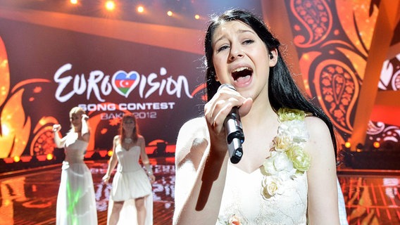 Eva Boto aus Slowenien bei den ESC-Proben © Eurovision TV Foto: Andres Putting