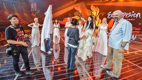 Eva Boto aus Slowenien bei den ESC-Proben © Eurovision TV Foto: Andres Putting