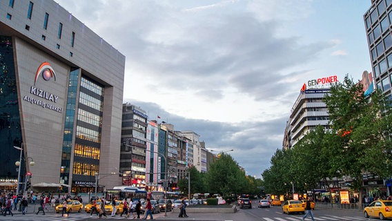Innenstadt Ankaras.  