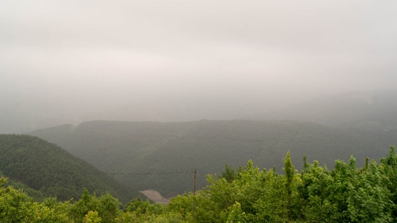 Auf 1200 Meter Höhe kurz vor Bolu  