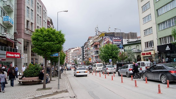 Die Innenstadt von Bolu  