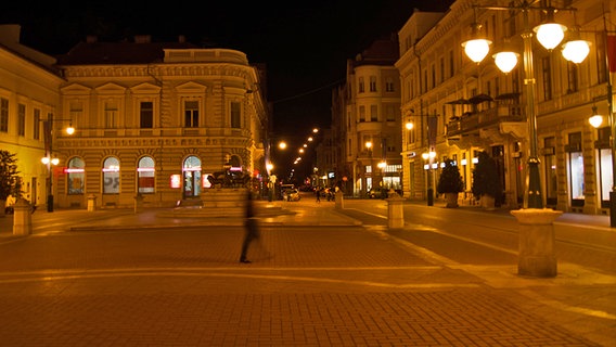 Szegedin bei Nacht  