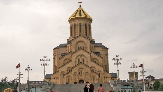 Die Sameba-Kathedrale in Tiflis. © NDR 