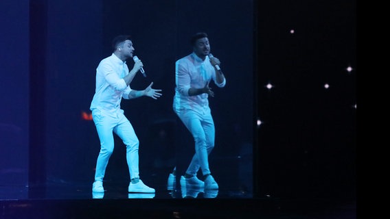 Russland Sergey Lazarev "Scream" © picture alliance Foto: Ilia Yefimovich