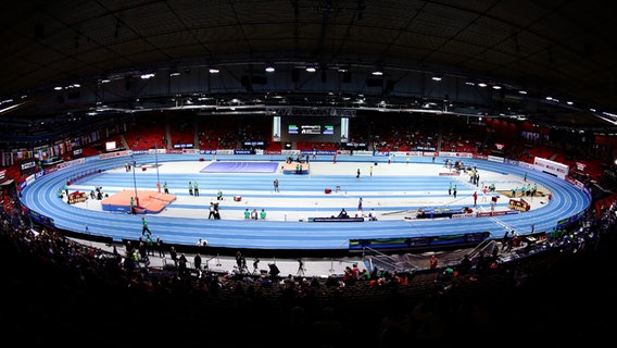 Leichtathletik-Hallen-EM in Göteborger Scandinavium 2013 © dpa/picture alliance/CITYPRESS24 