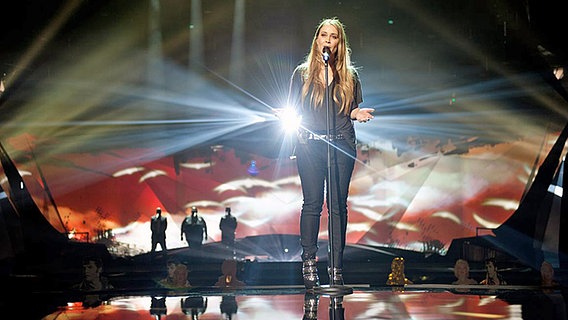 Anouk bei den Proben für den ESC in Malmö. © EBU Foto: Sander Hesterman