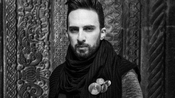 Vahe Tilbian vom Bandprojekt Genealogy, das Armenien beim ESC 2015 vertritt © Ruben Martirosyan 