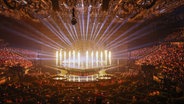 Blick auf die Bühne des ESC in Turin. © EBU Foto: Ekspress Meedia