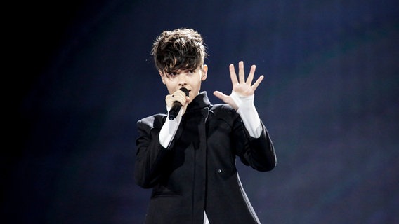 Für Bulgarien tritt Kristian Kostov mit "Beautiful Mess" an. © Eurovision.tv Foto: Thomas Hanses