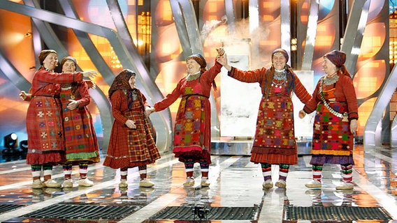 Die Buranowskije Babuschki vertreten Russland beim ESC 2012. © ITAR-TASS Foto: Alexei Ladygin