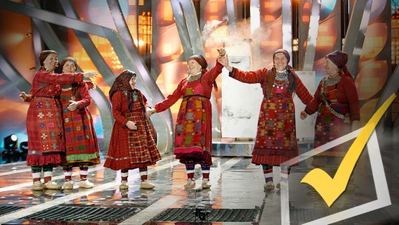 Die Buranowskije Babuschki vertreten Russland beim ESC 2012. © ITAR-TASS Foto: Alexei Ladygin