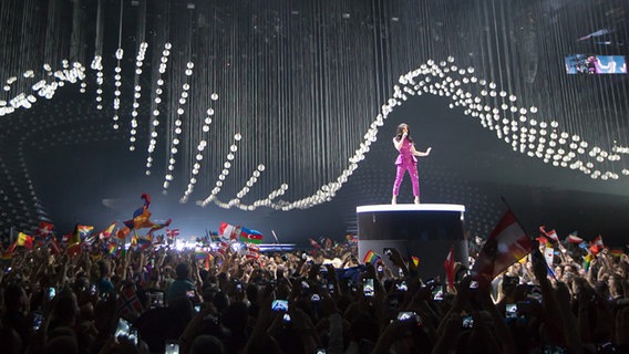 Conchita beim ESC in Wien. © NDR Foto: Rolf Klatt