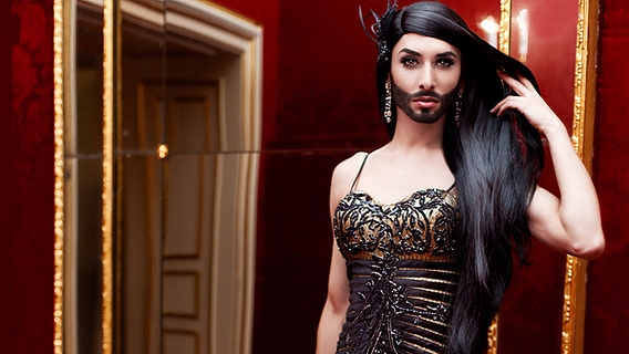 Österreichs ESC-Teilnehmerin Conchita Wurst © Saskia Etschmaier / Agentur Genie und Wahnsinn 