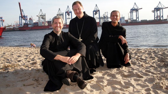 Die Band Die Priester bei einem Besuch in Hamburg. © picture alliance/Pressebüro Pantel Foto: Christian Pantel