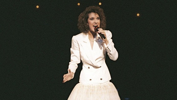 Céline Dion beim ESC 1988 in Dublin. © RTÉ Foto: RTÉ