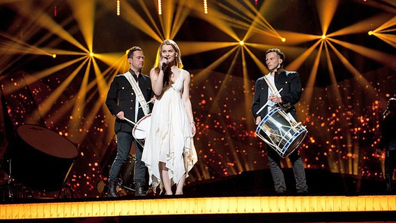 Emmelie de Forest bei den Proben für den ESC in Malmö. © EBU Foto: Sander Hesterman