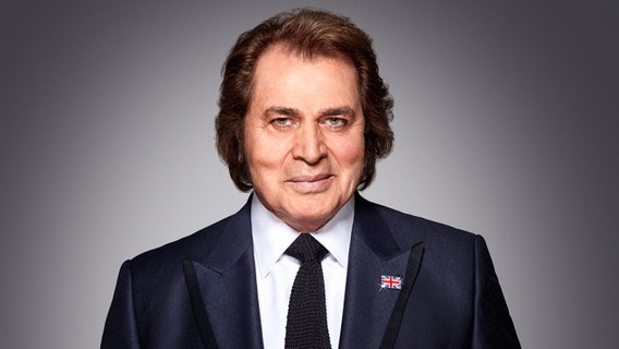 Portrait des britischen Sängers Engelbert  