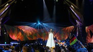 Birgit Õigemeel auf der Bühne beim ESC 2013. © NDR Foto: Rolf Klatt