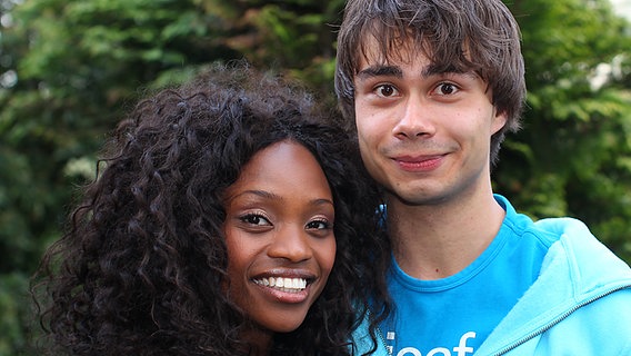 Stella Mwangi und Alexander Rybak © NDR Foto: Rolf Klatt