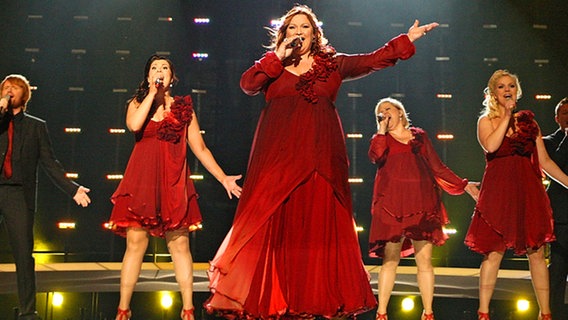 ESC-Finale 2010: Hera Björk aus Island © NDR Foto: Rolf Klatt