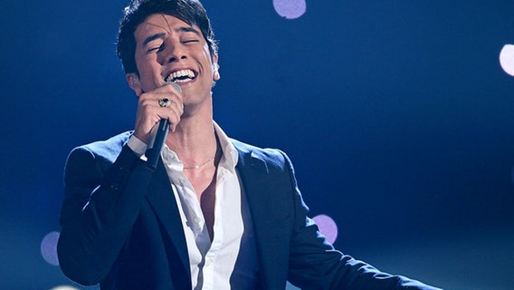 ESC-Finale 2010: Harel Skaat aus Israel © NDR Foto: Rolf Klatt