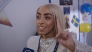 Frankreichs Bilal Hassani nach dem ESC-Finale 2019.  