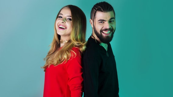 Die rumänischen ESC-Teilnehmer 2017 Ilinca feat. Alex Florea © TVR / Andreea Zamfirescu Foto: Andreea Zamfirescu