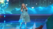 Die Junior Eurovision Song Contest Teilnehmerin Zena Donnelly bei ihrem Auftritt in Valletta am 20.11.2016 © NDR 
