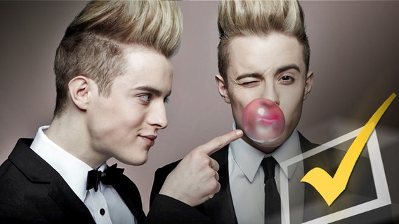 Jedward nimmt 2012 erneut für Irland beim ESC teil © Universal Foto: Barry McCall