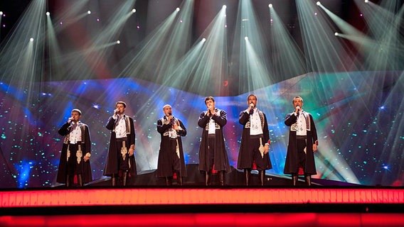 Klapa S Mora bei den Proben für den ESC in Malmö. © EBU Foto: Sander Hesterman